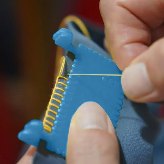 Edge Stitch Lock and Sewing Gauge Set 2mm 3mm 4mm 5mm Clip On Sewing Guide for Beginners Quilting Ruler Measuring Tool for Precise Hemming Fabric Stitching and Straight Seam Guide