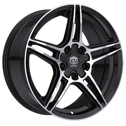 Edge Street 354MB 18x8 Black Alloy Rim for Multi-Fit Vehicles