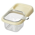 thumbnail image 1 of Edge Suction Cup Drain Basket - Tray and Detachable Drain Basket Design, Kitchen Prevent Clogging Filter, 5.11x8.66 inch, 1 of 2