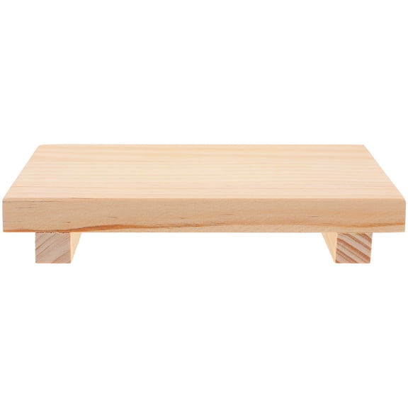 FRCOLOR MLINS Wood Soap Dish Board Multi Use Vanity Tray Board 1 Set Wooden Vanity Soap Dish Bathroom Supply Shower Home Accessory