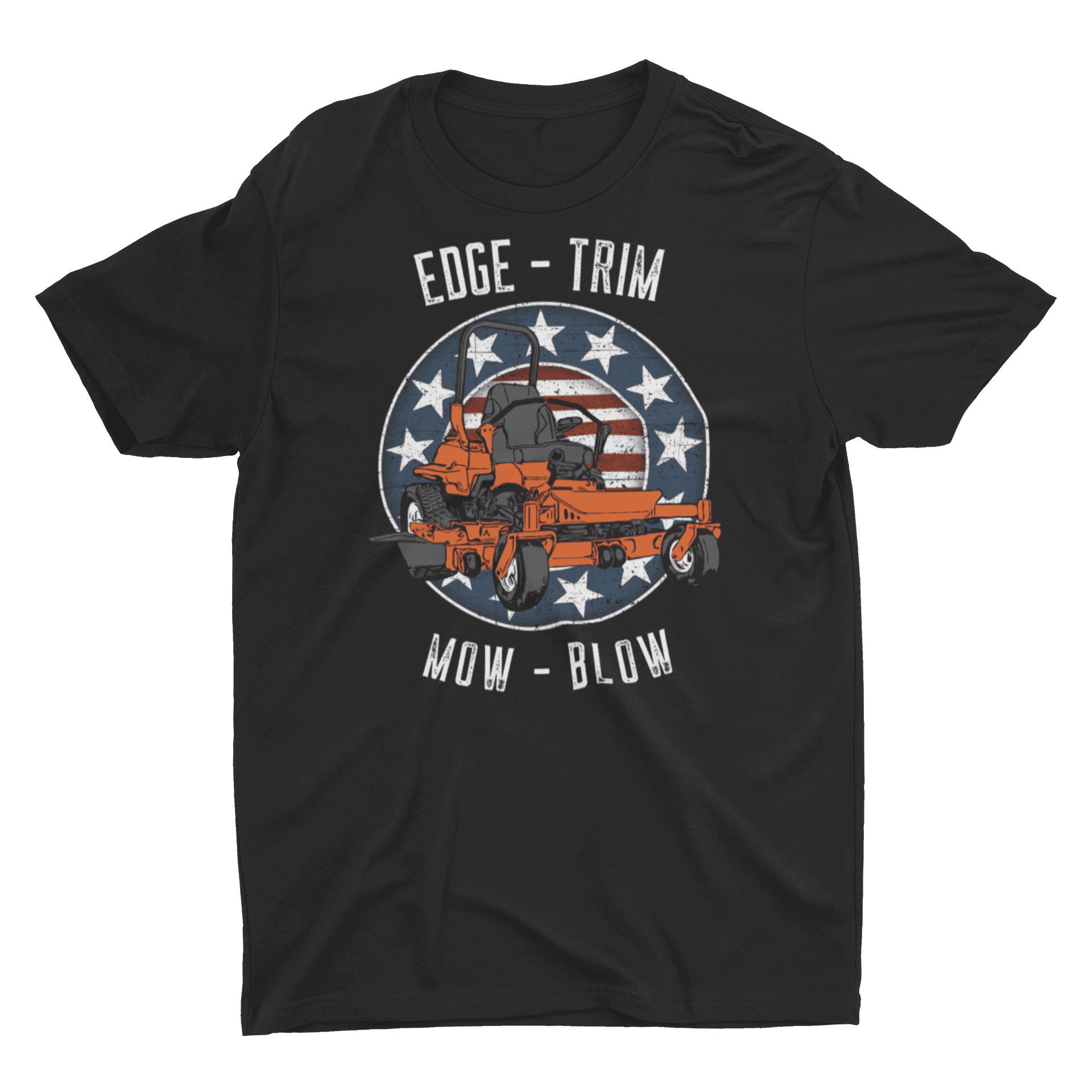 Edge Trim Mow Blow Zero Turn Mower Unisex TShirt