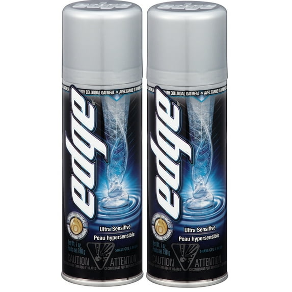 Edge Ultra Sensitive Shave Gel 7 oz (Pack of 2)