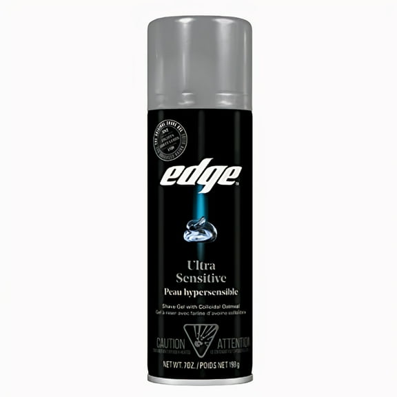Edge Ultra Sensitive Shave Gel Men 7 Ounce (Pack of 14)
