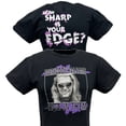 thumbnail image 1 of Edge WWF How Sharp Is Your Edge Mens Black T-shirt, 1 of 6