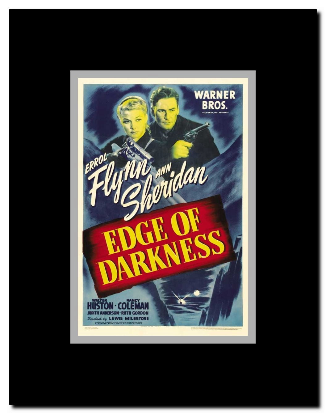 Edge of Darkness Framed Movie Poster
