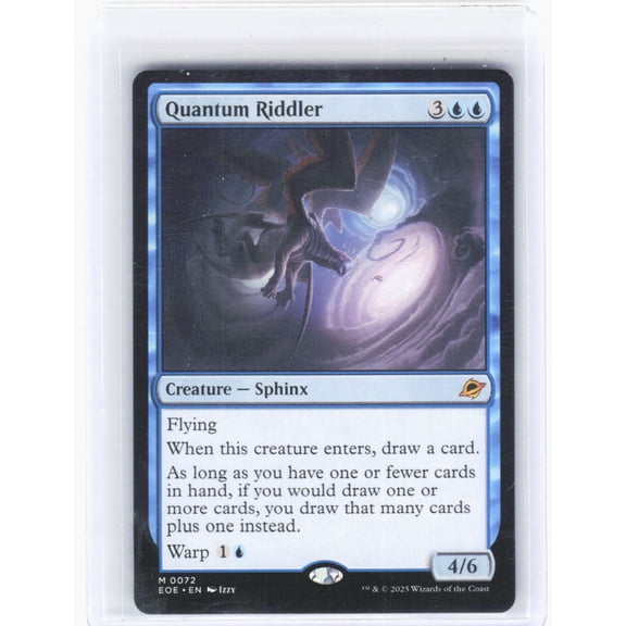 Magic The Gathering Edge of Eternities Quantum Riddler Non-Foil Mythic #72 English