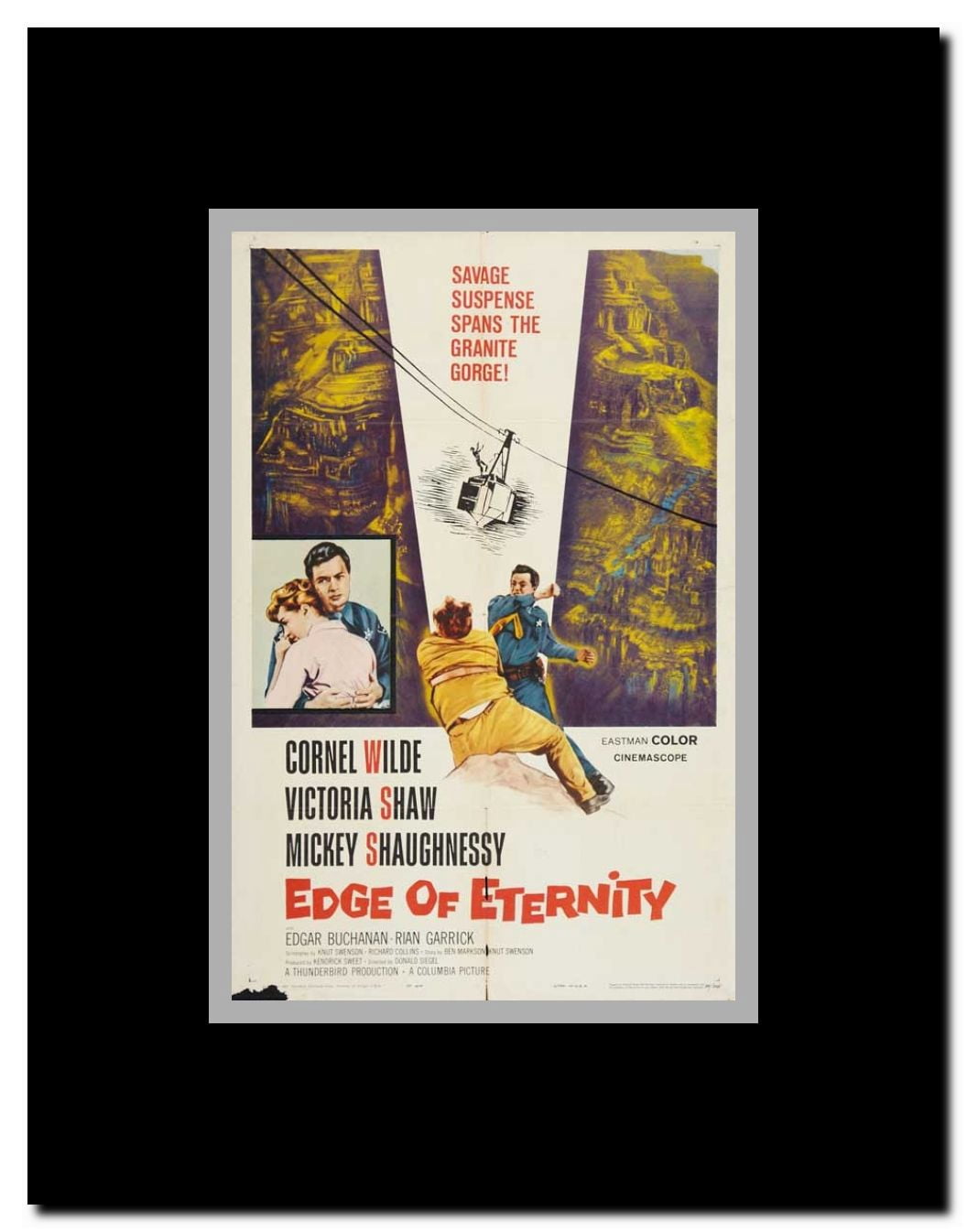 Edge of Eternity Framed Movie Poster