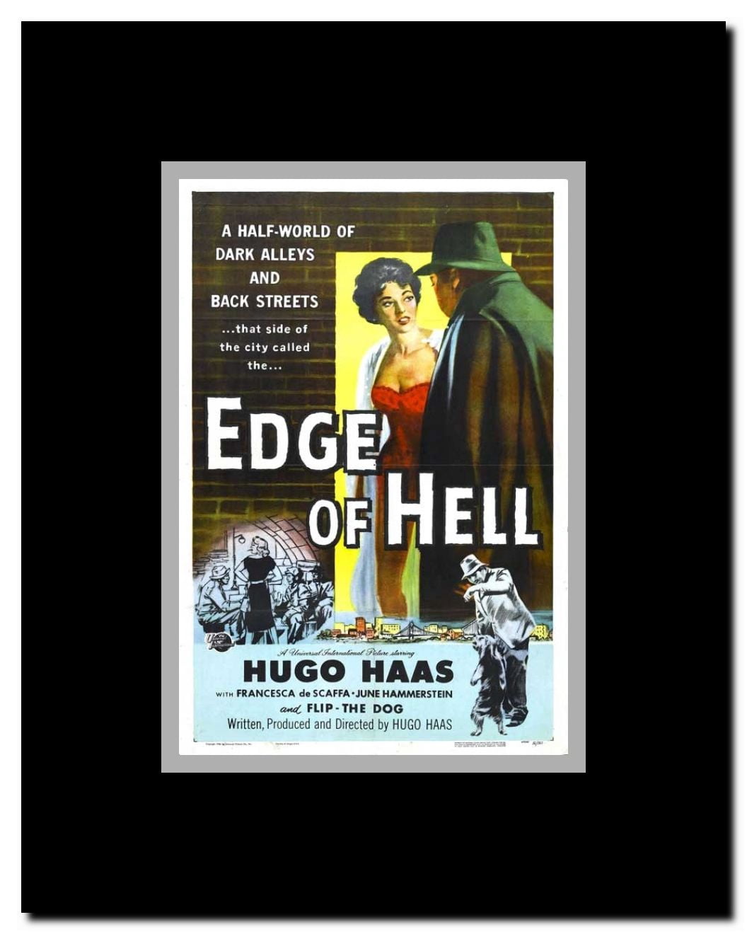 Edge of Hell Framed Movie Poster