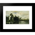 thumbnail image 1 of Edge of the Pond 20x24 Framed Art Print by Charles-Francois Daubigny, 1 of 2