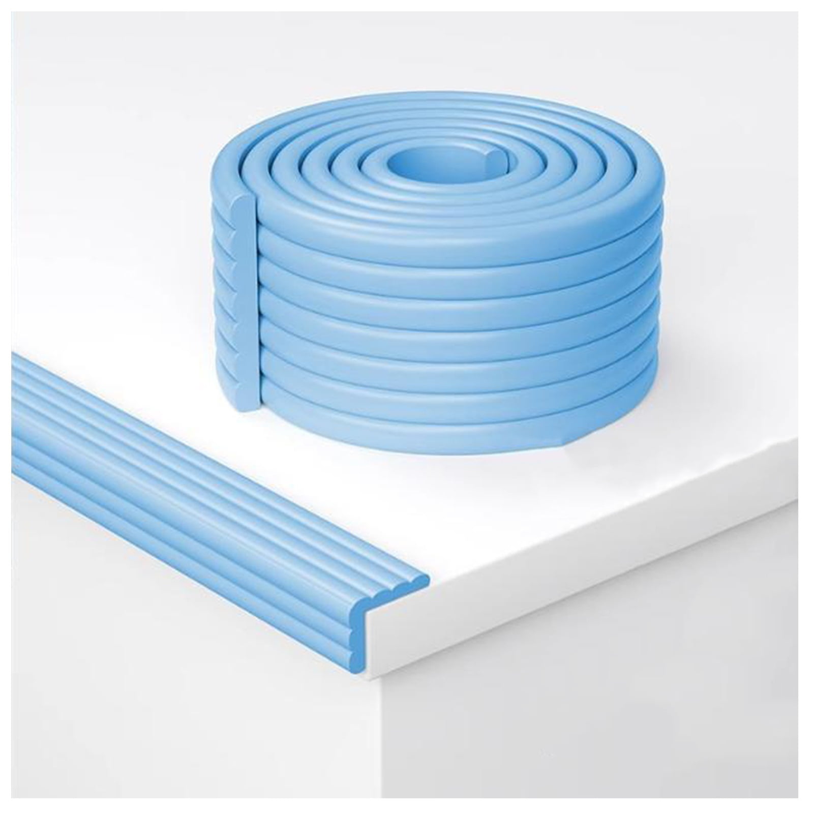 Edge protection made of foam, foam safety strips, multifunctional edge protection for the corners, extra-wide soft rubber foam padding