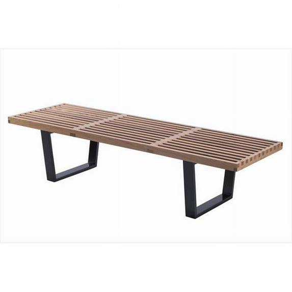 EdgeMod Furniture EM-122 Slat 5 ft. Bench in Natural