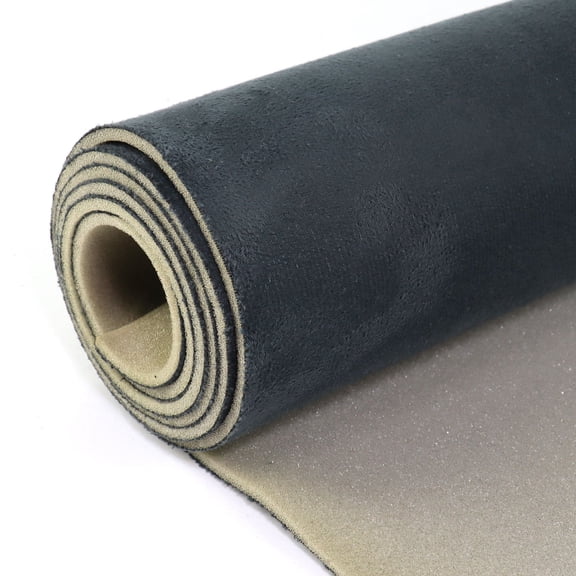EdgeSeal Faux Suede Headliner Roof Fabric Car Interior Replacement Charcoal 60" Wide