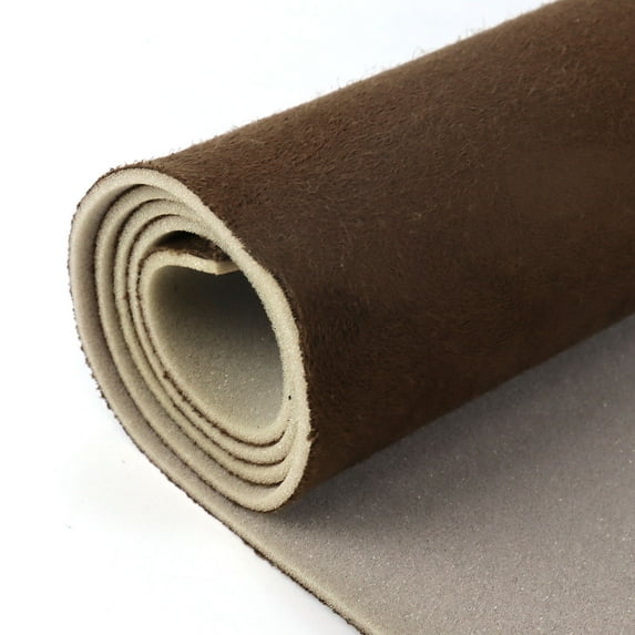 EdgeSeal Faux Suede Headliner Roof Fabric Car Interior Replacement Chocolate 60" Wide