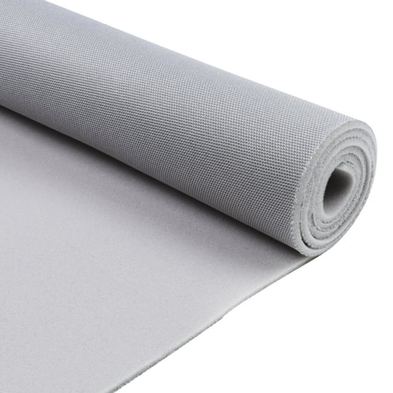 EdgeSeal Headliner Fabric with Foam Mesh Breathable Material, Automotive/Home Repair, Gray, 36" x 48"