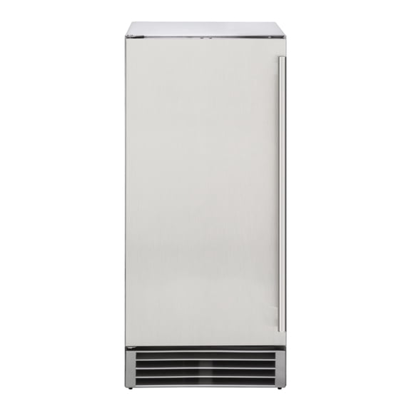 Edgecraft MAXX ICE Premium Outdoor Ice Maker, 50 Lb, Silver