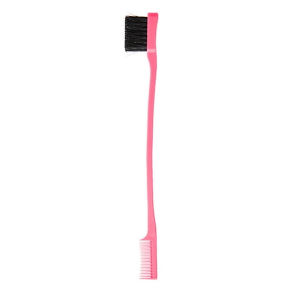Edged Control Brush Comb Double Sided Eyebrow Combing Makeup Tool Hair Salon