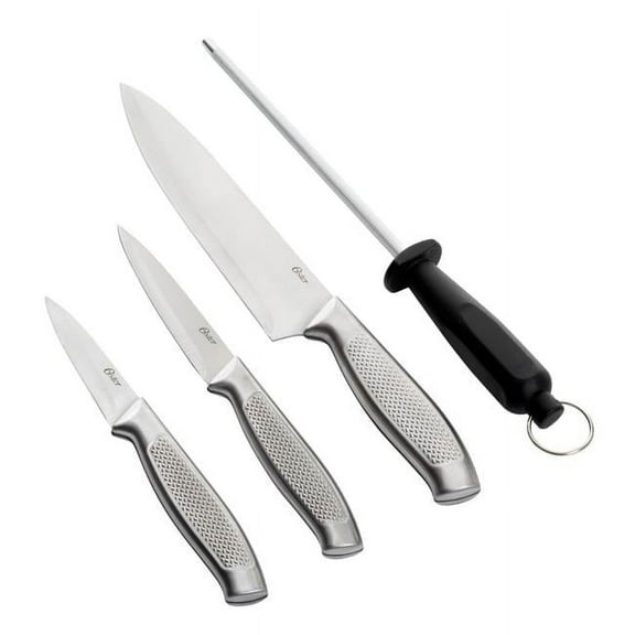 Edgefield 4 pc Cutlery Set - Stainless Steel Handle - 1.8/1.5 mm - Clam Pack