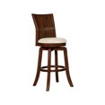 thumbnail image 1 of Edgeland Transitional 29" Bar Stool, Brown Cherry, 1 of 2