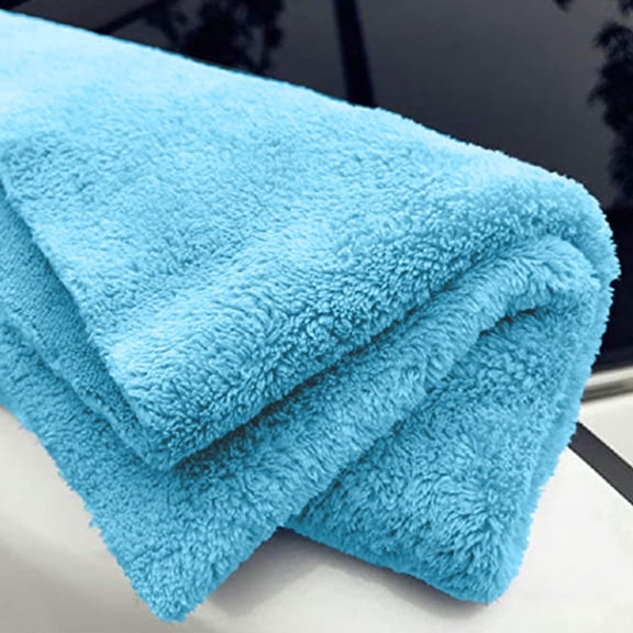 Edgeless Plush Microfiber Towel for Car Drying Detailing Buffing