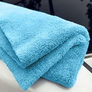 Edgeless Plush Microfiber Towel for Car Drying Detailing Buffing