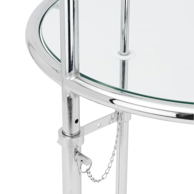 Edgemod Eileen Gray Side Table in Silver