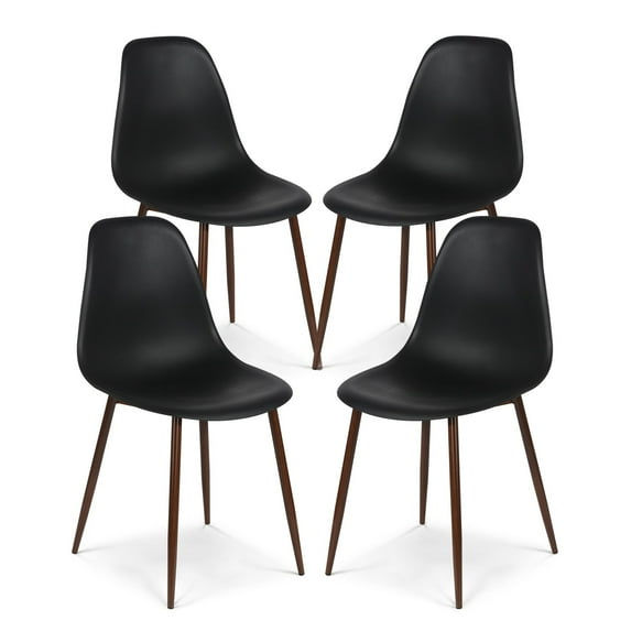 Edgemod Landon Sculpted Dining Side Chair - Set of 4