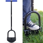 CKLT 41in Edger Lawn Tool with Border Edger Blade Rustproof Manganese Steel Half Moon Edger