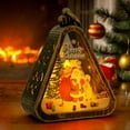 thumbnail image 1 of Edgergery Christmas Retro Wind Lamp Nightlight,Xmas Retro Night Light Luminous Gift Window Desktop Ornaments Layout Props Wind Lamp,Christmas Clearance Sales, 1 of 5