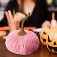 thumbnail image 1 of Edgergery Creative Fall Velvet Pumkins Decor,2.8Inch Mini Rustic Faux Velvet Pumpkins with Real Stems Fabric Pumpkins Foam Pumpkins for Fall Decorations Wedding Harvest Thanksgiving Decor, 1 of 4