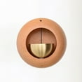thumbnail image 1 of Edgergery Magnetic Shopkeepers Bell for Door Opening Golden Silk Wood Doorbell Wind Chime Office Ornaments and Hanging Decoration for Entrance,Fridge Sticker and Barn Door Housewarming Gift, 1 of 1
