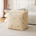 Edgergery Quilt Storage Bags,Heavy Duty Clothes Storage Bins,Beige ...