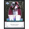 thumbnail image 1 of Edgerrin James Card 2007 Upper Deck Premier Patches Dual Platinum #PP2EJ, 1 of 2