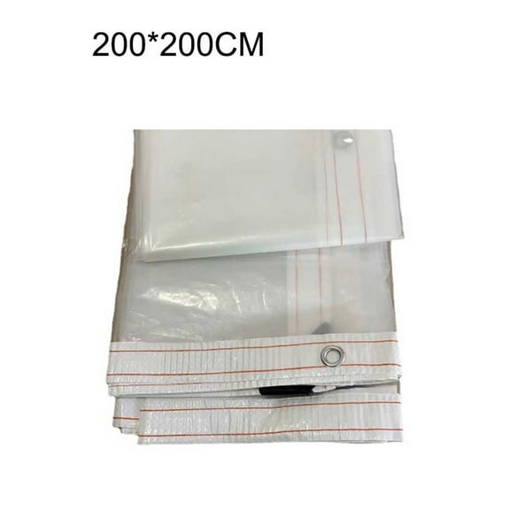 Edges For Garden Waterproof Clear Tarp Anti-Freeze Windproof Plant Protect