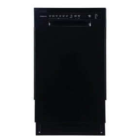 Edgestar BIDW1802BL 18" Wide 8 Place Setting Energy Star Certified Built-In Front Control