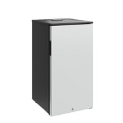 Edgestar Br1000 18 Wide Refrigerator For Kegerator Conversion - Stainless Steel