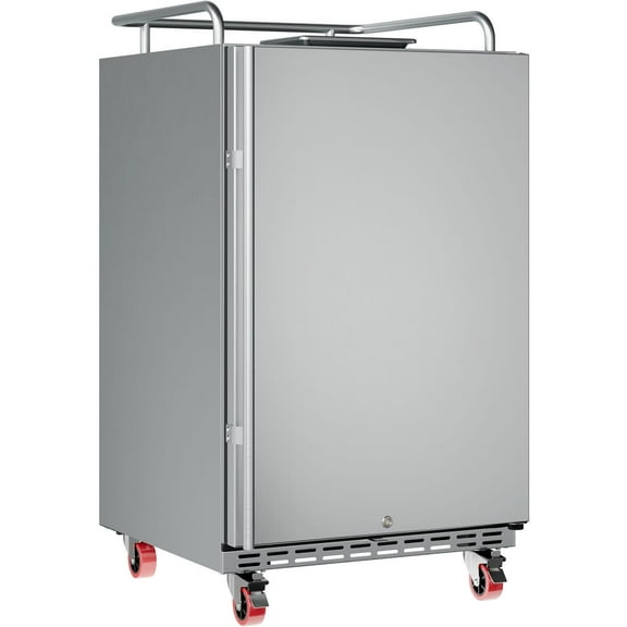 Edgestar Br7001od 24" Wide Outdoor Kegerator Conversion Refrigerator - Stainless Steel