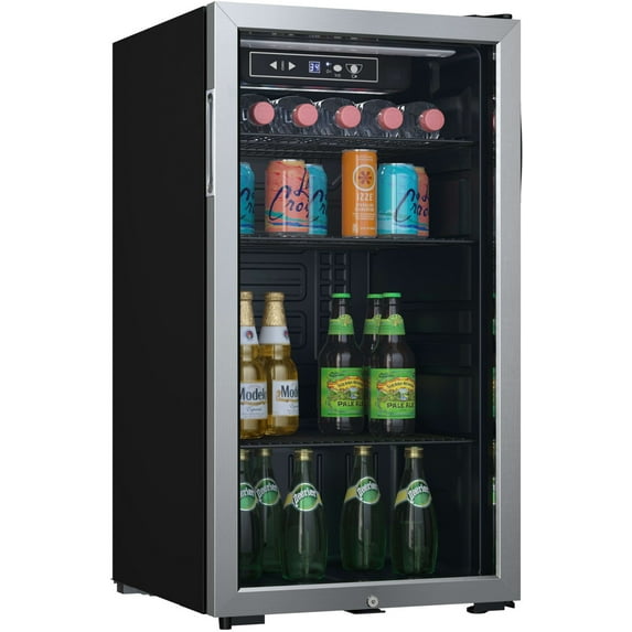 Edgestar Bwc121lt 18" Wide 80 Can Capacity Ultra Low Temp Beverage Center - Stainless