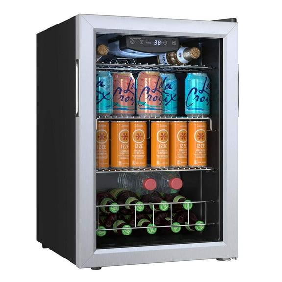 Edgestar Bwc91 17" Wide 80 Can Capacity Extreme Cool Beverage Center - Stainless Steel