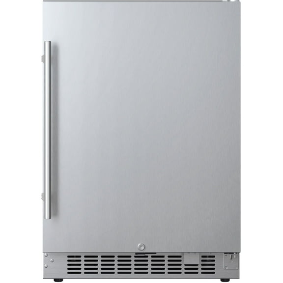 Edgestar Cbr1501sld 24" Wide 142 Can Built-In Beverage Cooler - Stainless Steel