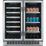 Edgestar Cwb2886fd 30 Wide 28 Bottle Built-In Dual Zone Beverage Center - Stainless Steel