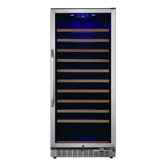 Edgestar Cwr1212sz 24" Wide 111 Bottle Capacity Free Standing Single Zone Wine Cooler -