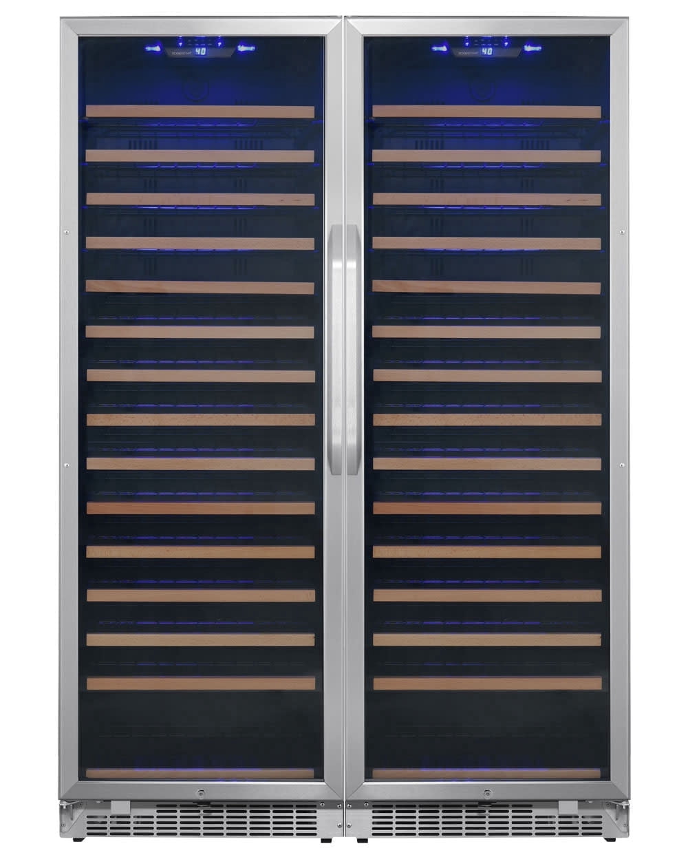 Edgestar Cwr1662szdual 48" Wide 302 Bottle Capacity Built-In Or Free Standing Wine Cooler