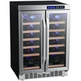 thumbnail image 1 of Edgestar Cwr362fd 24" Wide 36 Bottle Built-In Wine Cooler - Stainless Steel, 1 of 7