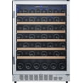 thumbnail image 1 of Edgestar Cwr532sz 24" Wide 53 Bottle Built-In Single Zone Wine Cooler - Stainless Steel, 1 of 7