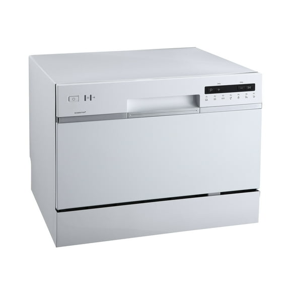 Edgestar Dwp62 22" Wide 6 Place Setting Countertop Countertop Dishwasher - White