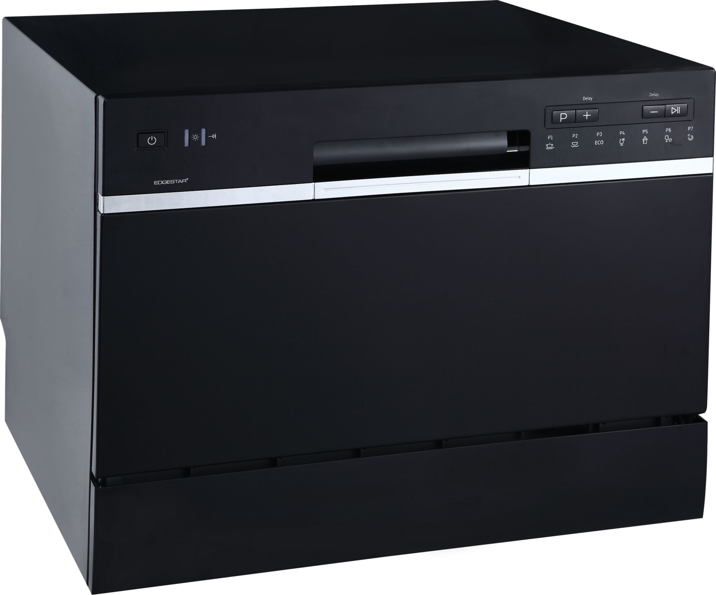 RCA RDW3208 Home Kitchen 6 Place Setting Portable Countertop Dishwasher