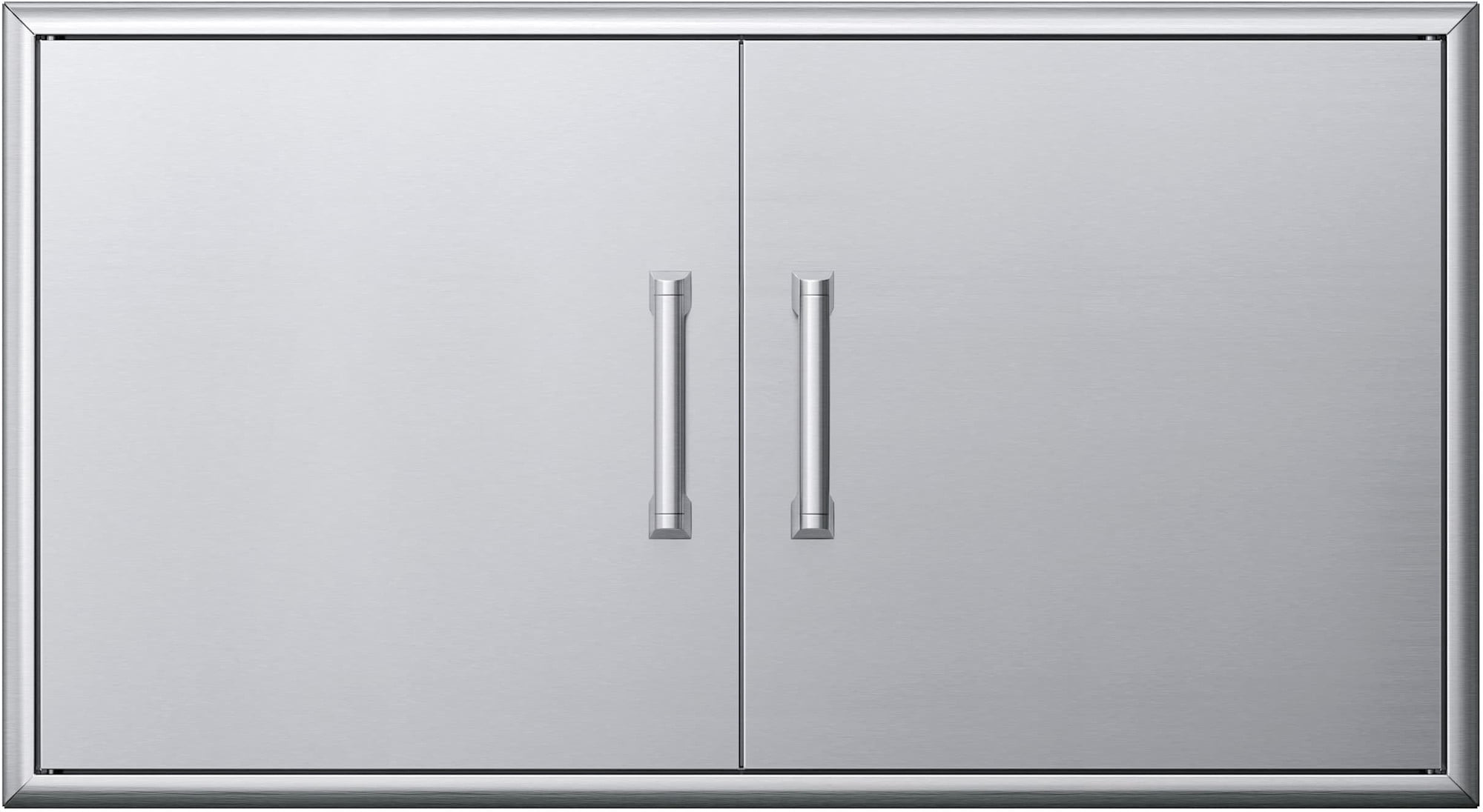 42" Stainless Steel Double Access Door with Handles