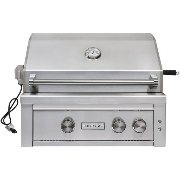 Edgestar Grl300iblp 60000 BTU 30" Wide Liquid Propane Built-In Grill - Stainless Steel
