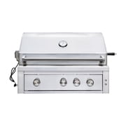 Edgestar GRL420IBBNG 89000 BTU 42" Wide Natural Gas Built-In Grill - Stainless Steel