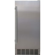 Edgestar IB250SS 15 Wide 20 Lbs. Capacity Free Standing And Undercounter Ice Maker -